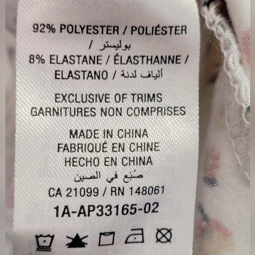 Ardene Floral Tank Top - Size US XS - NWOT - Picture 5 of 5
